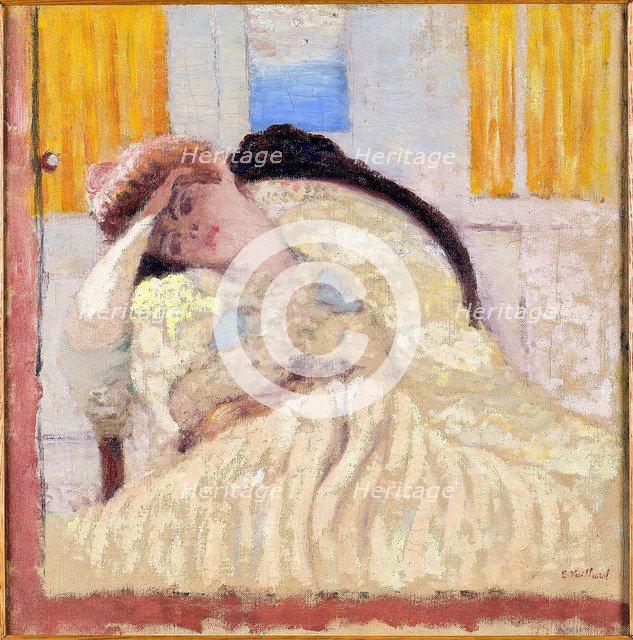 Misia assise dans une bergère, dit Nonchaloir, 1901.