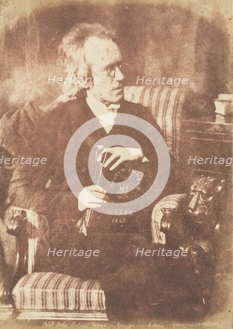 Rev. John Julius Wood, 1843-47. Creators: David Octavius Hill, Robert Adamson, Hill & Adamson.