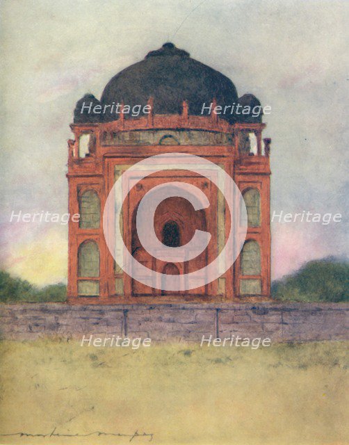 'King Babar's Tomb', 1905. Artist: Mortimer Luddington Menpes.