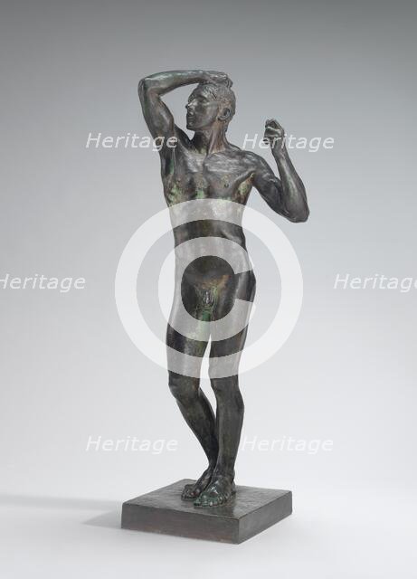 The Age of Bronze (L'Age d'Airain), model 1875-1876, cast 1903-1904. Creator: Auguste Rodin.