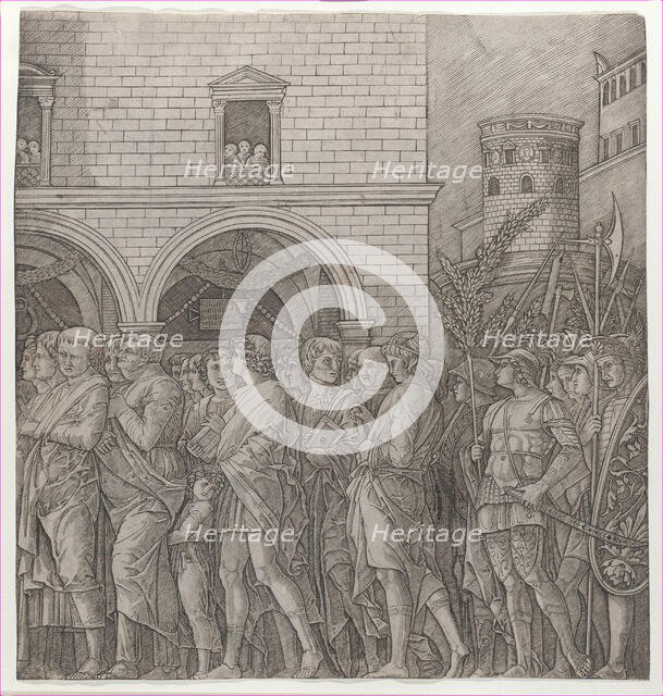 The Triumph of Caesar: the senators, 1470-1525., 1470-1525. Creator: Giovanni Antonio da Brescia.