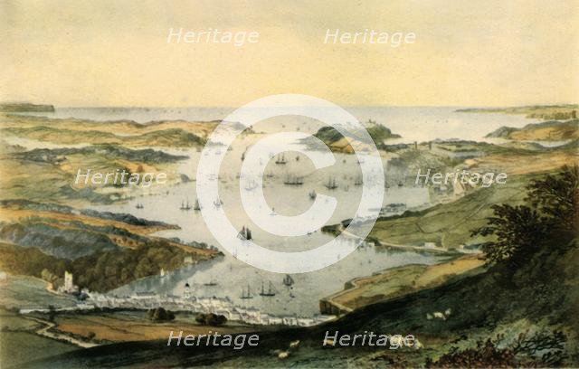 Falmouth Harbour, c1840, (1942).  Creator: Newman & Co.