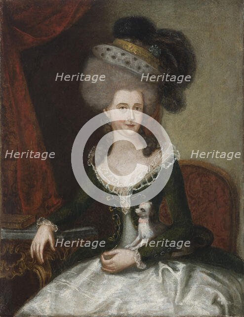 Portrait of Urszula Sokolnicka née Poklatecka (1740-1780), 2nd half of 18th century. Creator: Unknown.