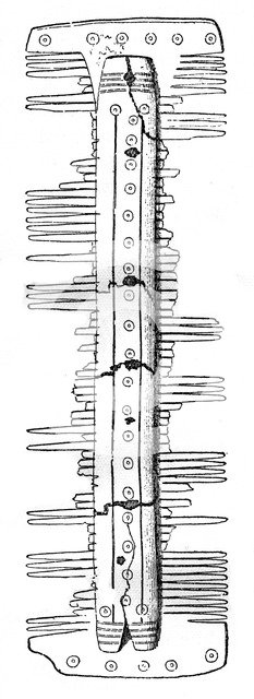 Saxon comb, (1910). Artist: Unknown