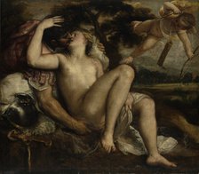 Mars, Venus and Cupid, ca 1530. Artist: Titian (1488-1576)