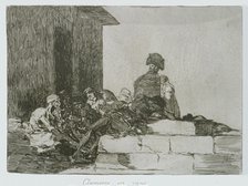 The Disasters of War, a series of etchings by Francisco de Goya (1746-1828), plate 54: 'Clamores …