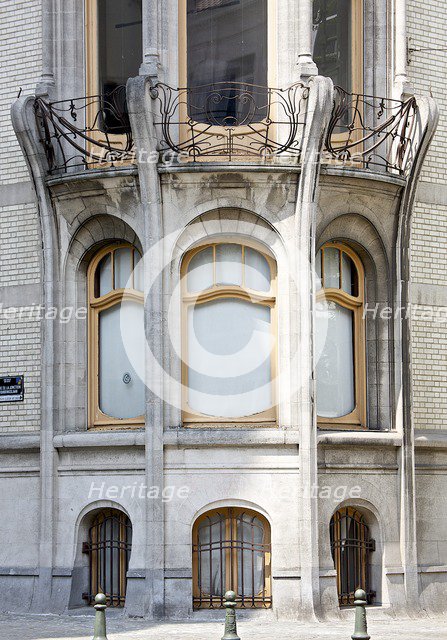 Hotel Hannon, 1 Avenue de la Jonction, Brussels, Belgium, (1902), c2014-c2017. Artist: Alan John Ainsworth.