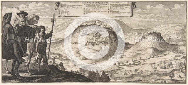 The Siege of the La Motte, in Lorraine, 1636-38. Creator: Abraham Bosse.