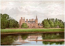 Kelham Hall, Nottinghamshire, home of the Manners-Sutton family, c1880. Artist: Unknown