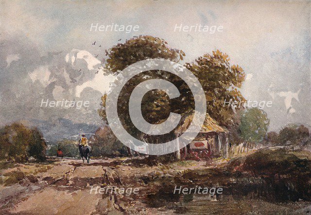 'The Cart Shed', 1841. Artist: David Cox the elder.