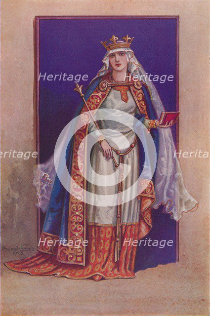 'Matilda of Flanders', c1925. Artist: Herbert Norris.