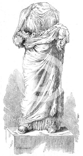 Remains of supposed statue of Artemisia, 1861. Creators: John Jessop Hardwick, Unknown.