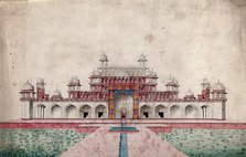 Sikandra, near Agra, Uttar Pradesh: mausoleum of the Emperor Akbar, (between 1800 and 1899?). Creator: Unknown.