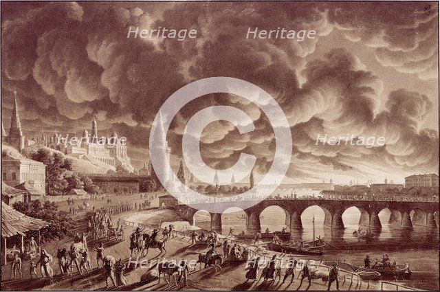 The Fire of Moscow, 1812, 1813.