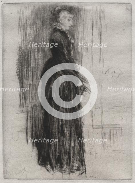 Little Velvet Dress. Creator: James McNeill Whistler (American, 1834-1903).