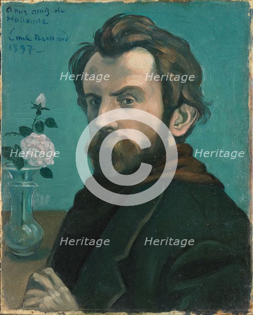 Self-Portrait, 1897. Artist: Bernard, Émile (1868-1941)