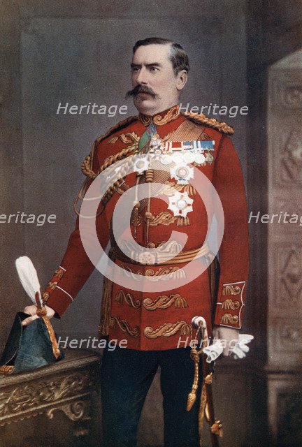 Lieutenant-General Sir Baker Creed Russell, commanding Southern District, 1902. Creator: Maull & Fox.