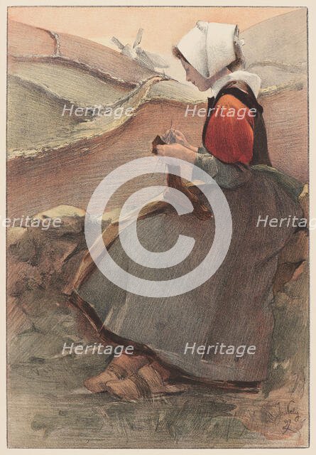 Fleur de Lande , 1897. Creator: Wély, Jacques (1873-1910).