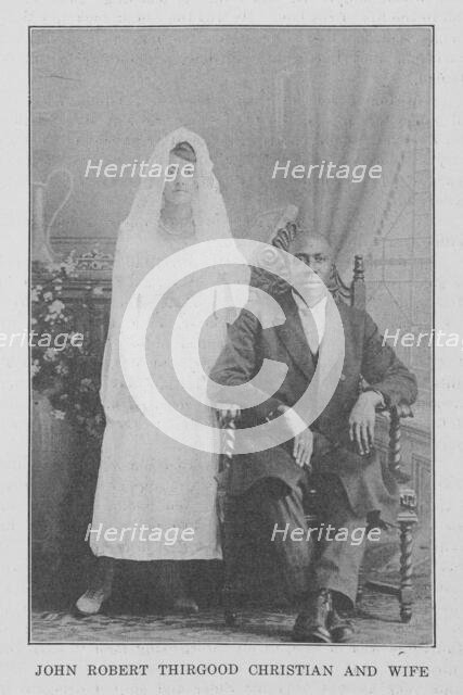 John Robert Thirgood Christian and wife, 1917-1923. Creator: Unknown.