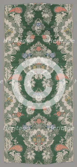 Length of Woven Silk, Netherlands, 1720s. Creator: Unknown.