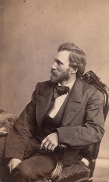 Aaron Draper Shattuck, 1860s. Creator: George Gardner Rockwood.