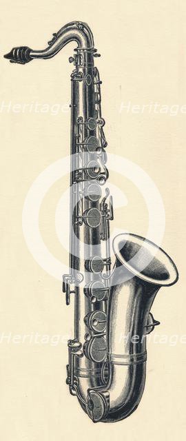 'B? Tenor Saxophone', 1895. Creator: Unknown.