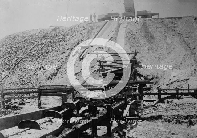 Coal mine idle, between c1910 and c1915. Creator: Bain News Service.