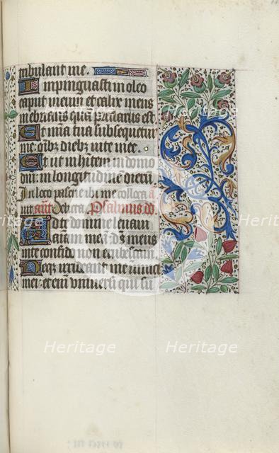 Book of Hours (Use of Rouen): fol. 118r, c. 1470. Creator: Master of the Geneva Latini (French, active Rouen, 1460-80).