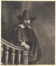 Ephraim Bonus, 1647. Creator: Rembrandt Harmensz van Rijn.