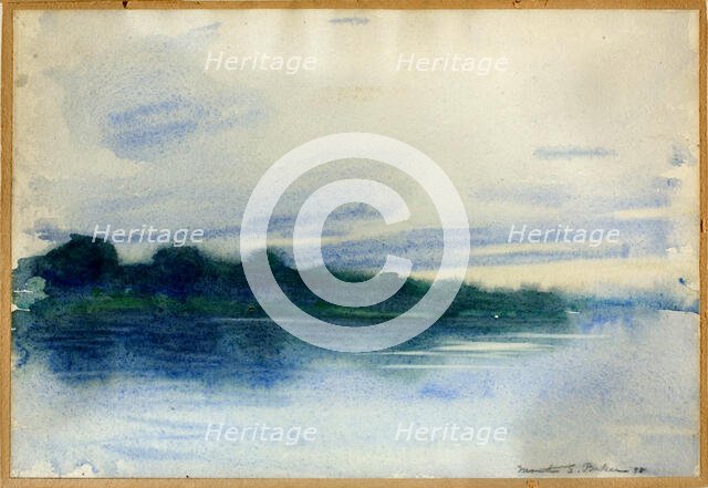 Twilight no. 2 1898, 1898. Creator: Martha Susan Baker.