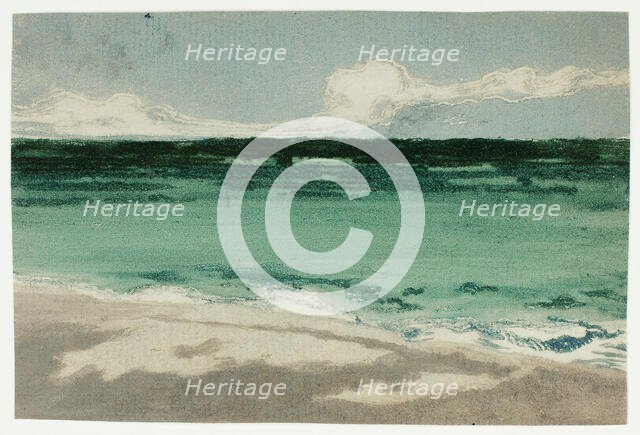 The Sea at Bognor, 1895. Creator: Theodore Roussel.