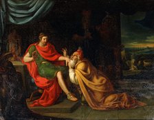 'Priam and Achilles', 17th century. Artist: Padovanino