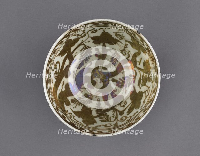 Bowl, Safavid period, 2nd half of the 17th century. Creator: Unknown.
