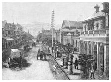 Hunter Street, Newcastle, New South Wales, Australia, 1886. Artist: Unknown
