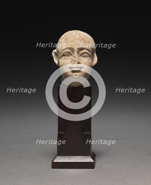 Small Head of a Man, 305-30 BC. Creator: Unknown.