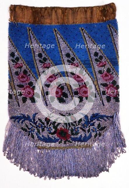 Bag, North America, c. 1839. Creator: Unknown.