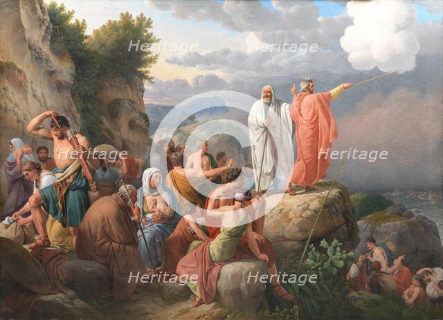 The Israelites Resting after the Crossing of the Red Sea, 1815. Creator: CW Eckersberg.