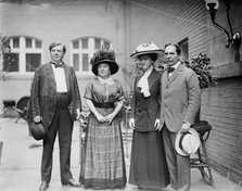Judge Wade, Mrs. Mack, Mr. & Mrs. Perry Belmont, between c1910 and c1915. Creator: Bain News Service.