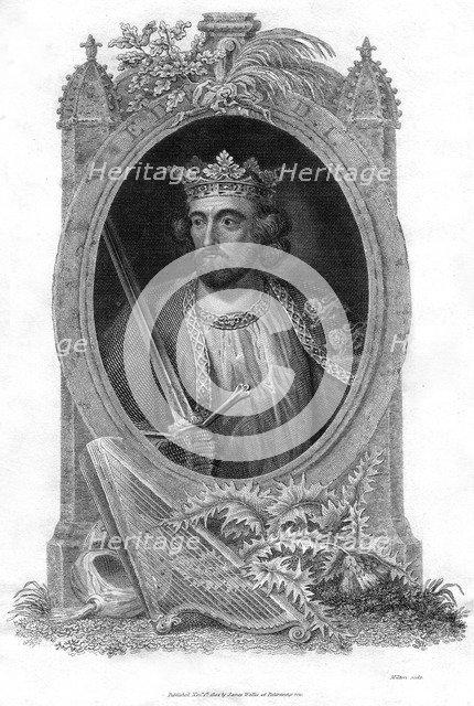 Edward I of England, (1804).Artist: Milton