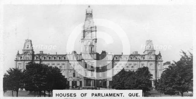 Houses of Parliament, Quebec, c1920s. Artist: Unknown