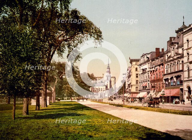 Tremont Street, Boston, c1900. Creator: Unknown.