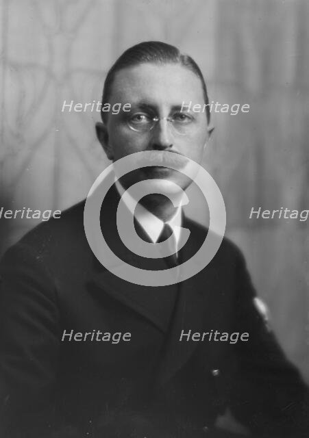 Mr. Templeton Crocker, portrait photograph, 1918 Jan. 21. Creator: Arnold Genthe.