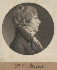 William Brent, 1806. Creator: Charles Balthazar Julien Févret de Saint-Mémin.