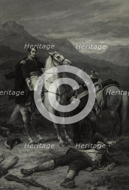 After the battle,  1881-1891. Creator: Lucien Etienne Melingue.