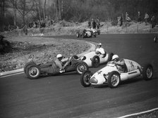 Druids Hairpin, Brands Hatch, Kent, 1954. Artist: Unknown