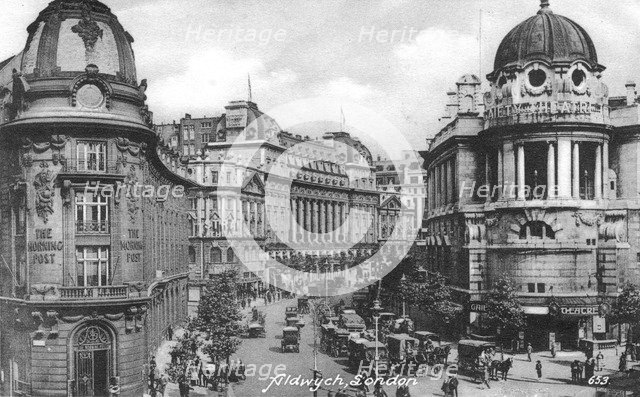 Aldwych, London, early 20th century.Artist: Francis Frith