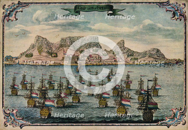 'Cape Town', c1680. Artist: Unknown.