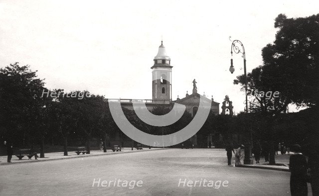 The Capilla del Pilar, La Recoleta cemetery, Buenos Aires, Argentina, c1900s. Artist: Unknown