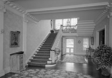 William S Paley, residence in Manhasset, Long Island, 1942. Creator: Gottscho-Schleisner, Inc.