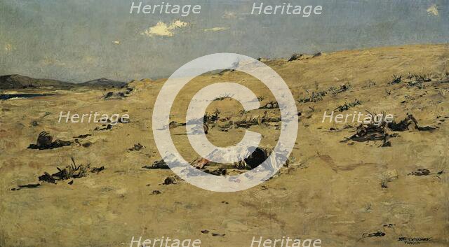 Motif from Tangier, 1891-1892. Creator: Johann Victor Kramer.